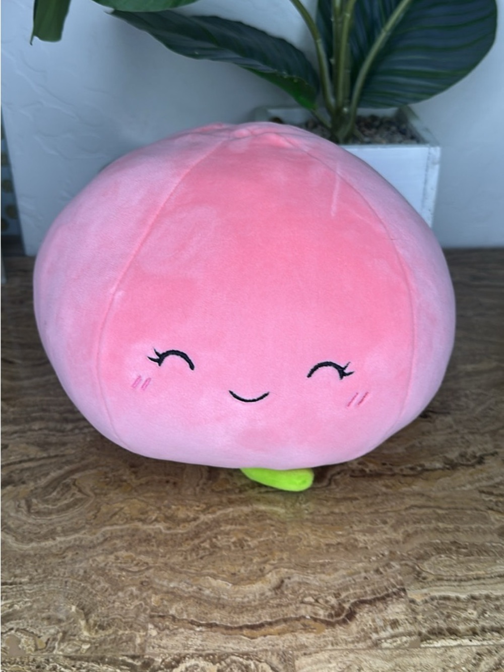 Plush Pink Peach Plushie — Adorable Kids Doll